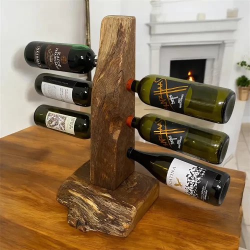 Portabottiglie artigianale - immagine 2