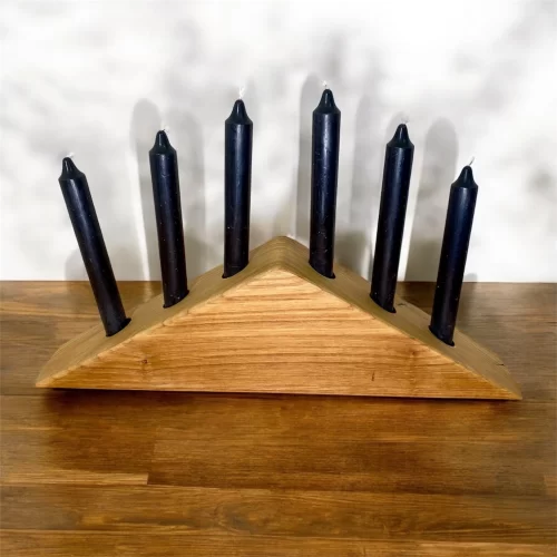 Handcrafted candle holder - Image 2