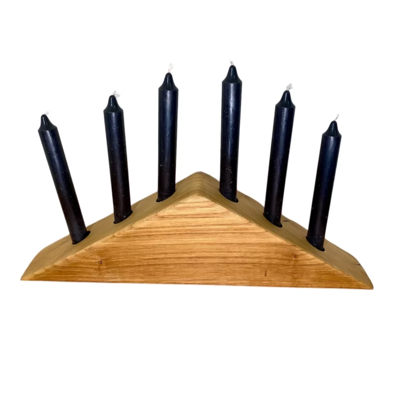 Handcrafted candle holder