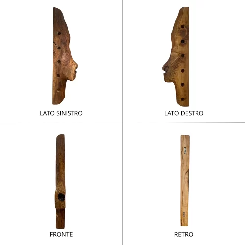 Portabottiglie artigianale - immagine 3