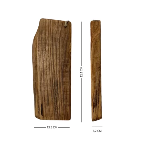 Misure tagliere artigianale in legno
