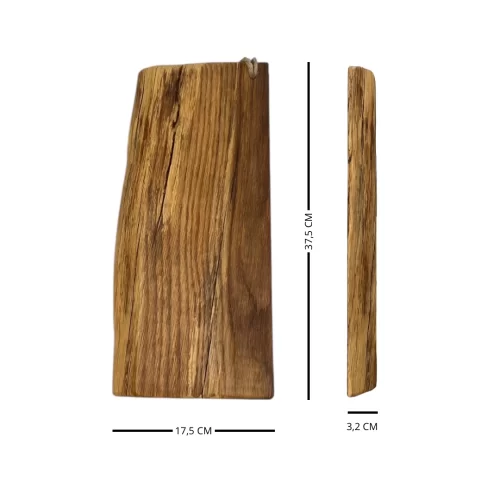 Misure tagliere artigianale in legno massello