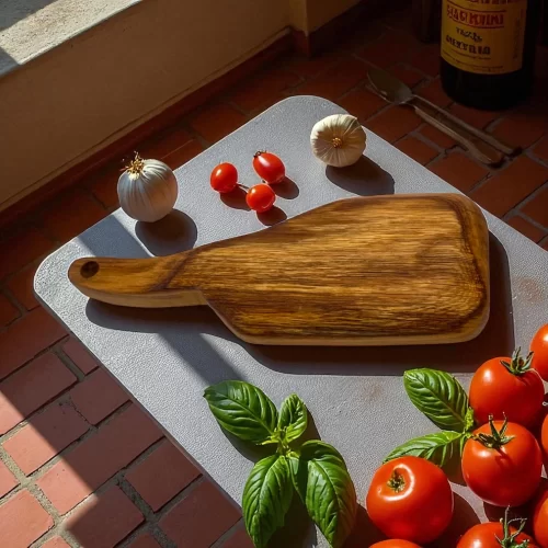 Tagliere artigianale utile per tagliere frutta e verdura
