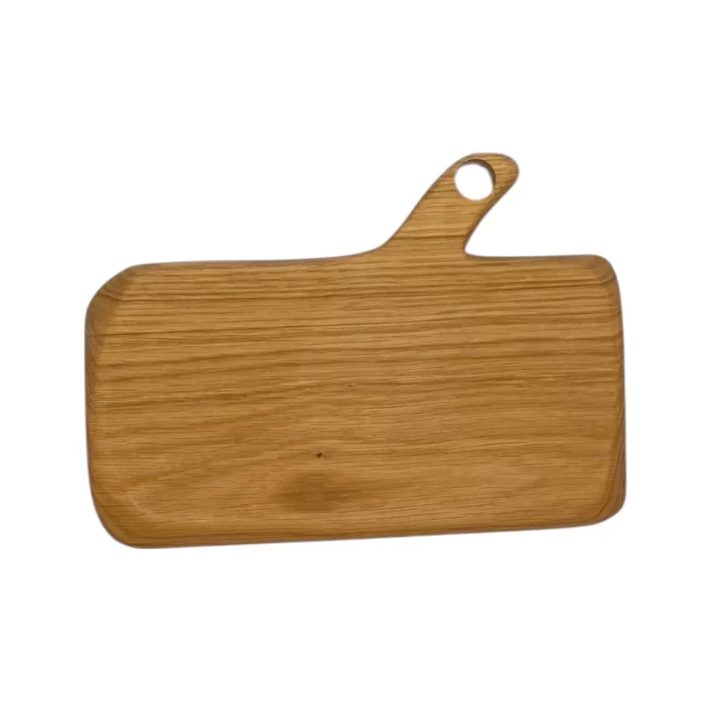 Tagliere artigianale in legno massello di castagno
