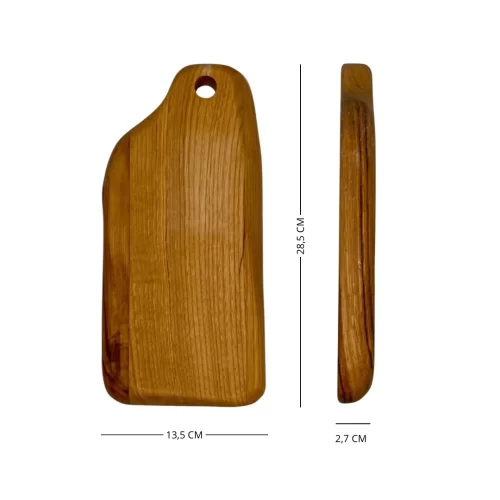 Misure tagliere artigianale in legno