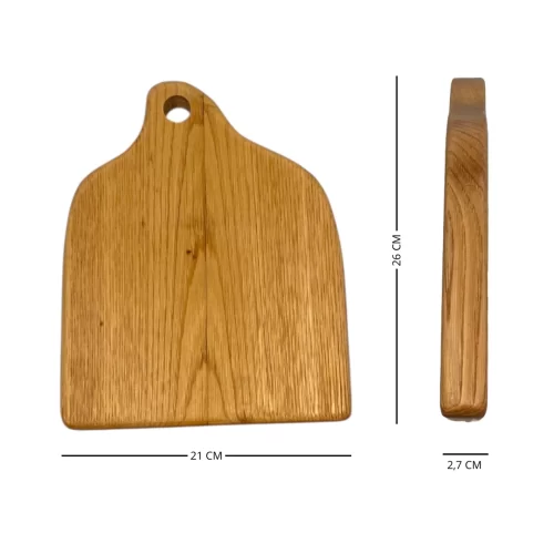 Misure tagliere artigianale in legno