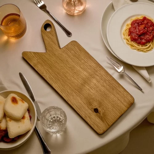 Tagliere artigianale in legno massello