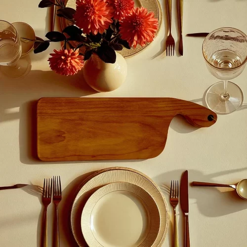 Tagliere in legno ideale per servire a tavola