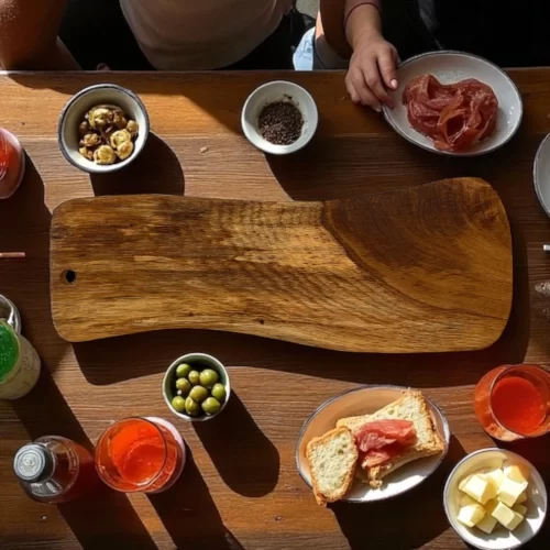 Tagliere per servire antipasti e aperitivi