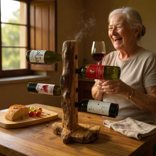 Handcrafted bottle holder - Image 2