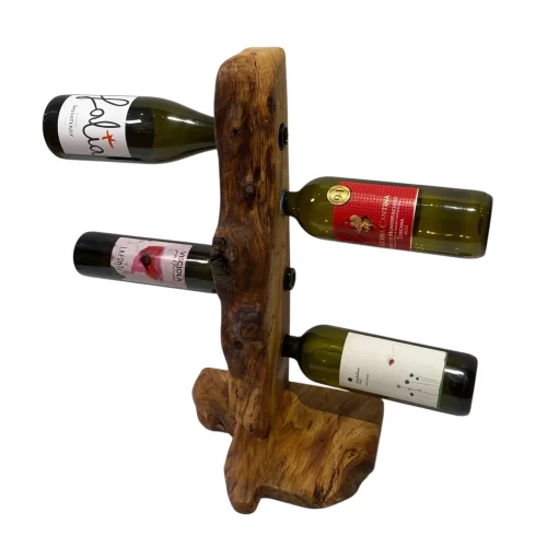 Handcrafted bottle holder