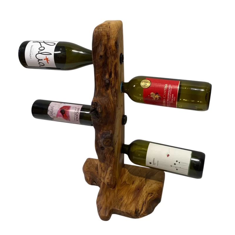 Handcrafted bottle holder