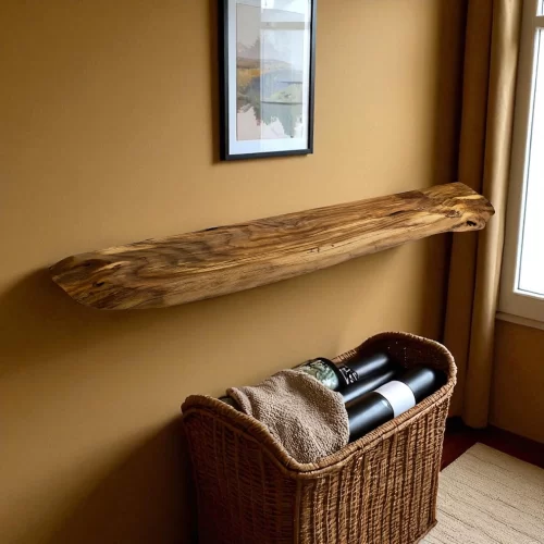 Handcrafted wooden shelf - Image 2