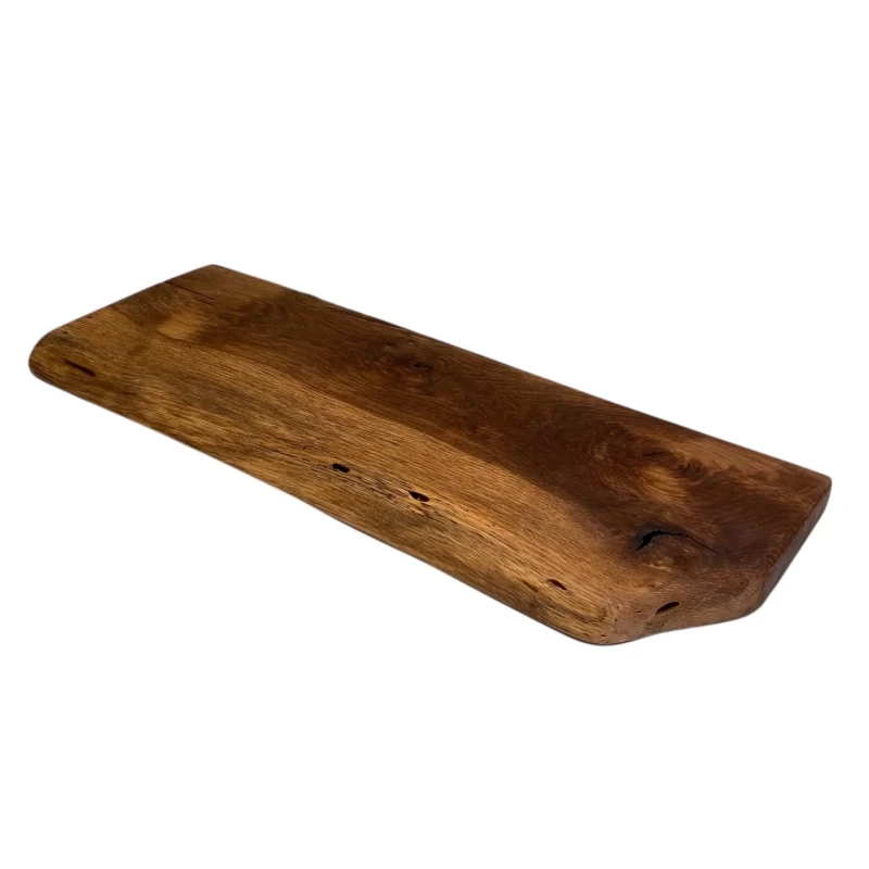 Handcrafted wooden shelf
