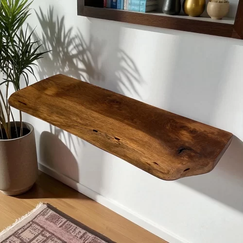 Handcrafted wooden shelf - Image 2