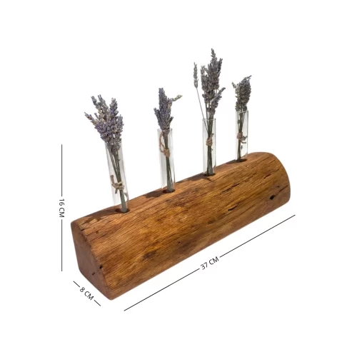 Wooden flower holder - Image 4