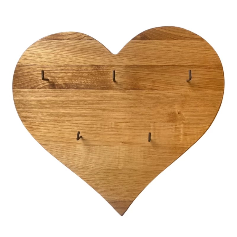 Heart for hanging tea towels or keys