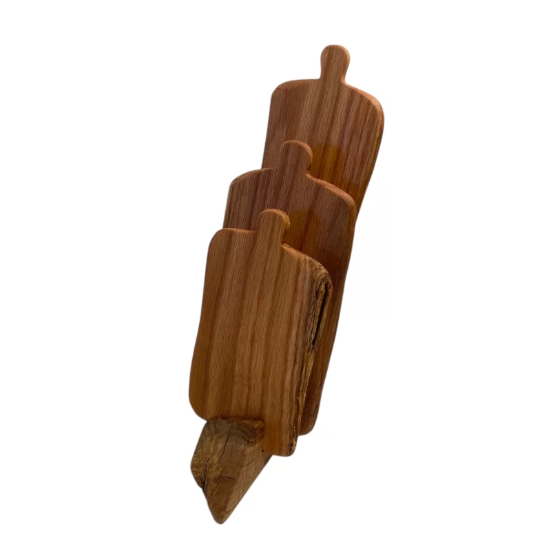 Set of 3 artisanal cutting boards