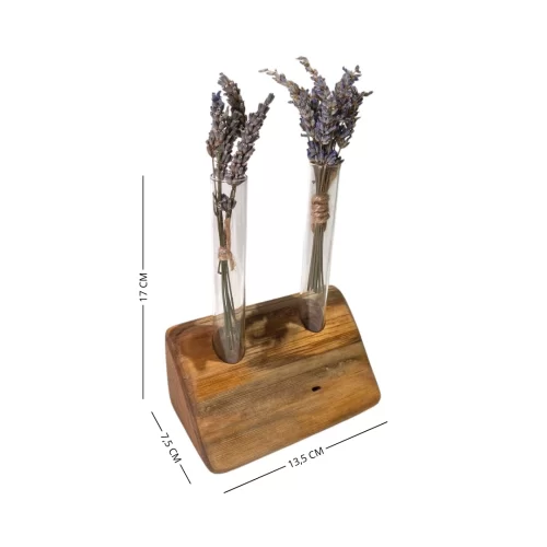 Wooden flower holder - Image 4