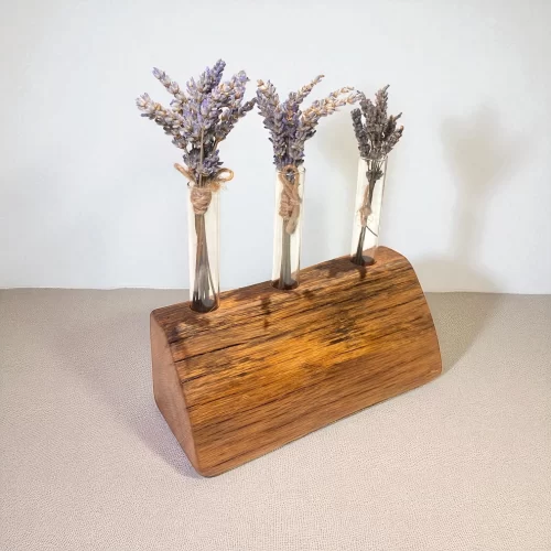 Wooden flower holder - Image 2