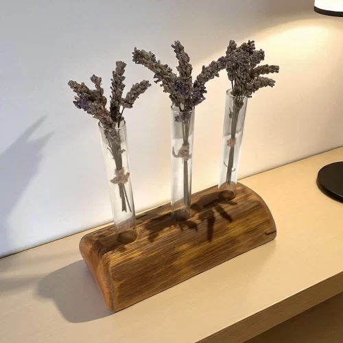 Wooden flower holder - Image 5