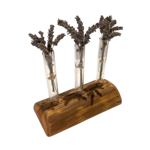 Wooden flower holder - Image 6