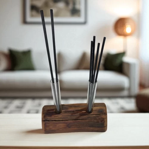 Wooden flower holder - Image 5