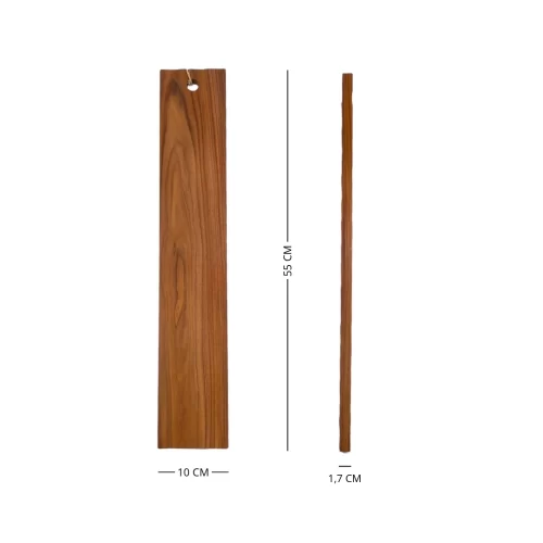 Misure tagliere artigianale in legno