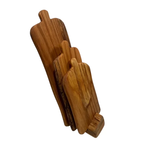 Set of 3 artisanal cutting boards - Image 11