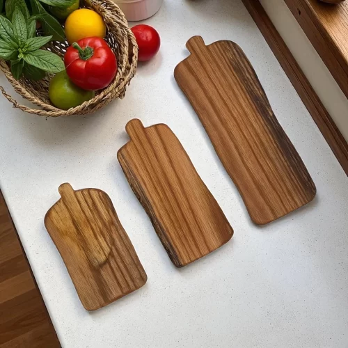 Set of 3 artisanal cutting boards - Image 8