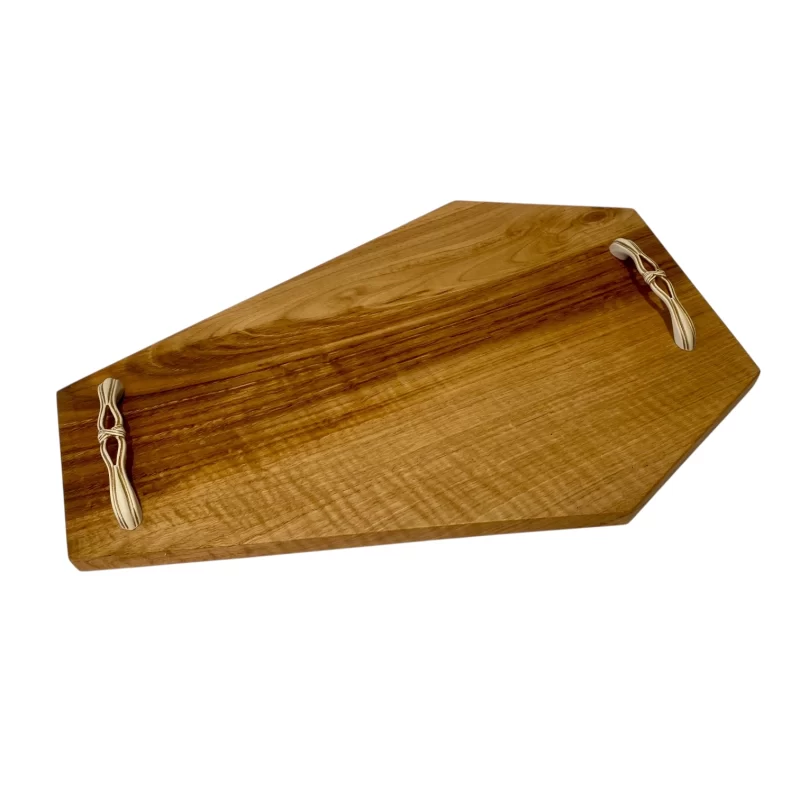 Halloween Coffin-Shaped Tray with Handles