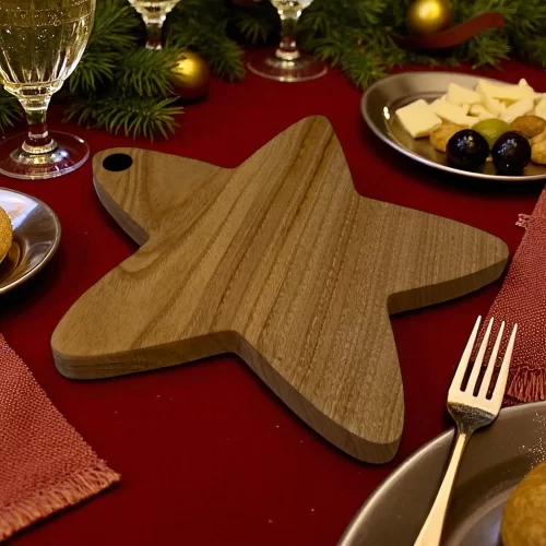 Tagliere a forma di Stella per Natale - immagine 3