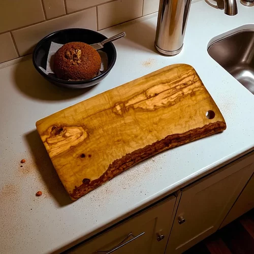 Olive wood cutting board - Image 2