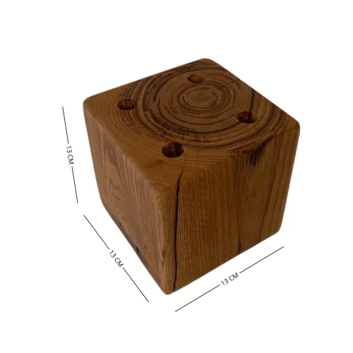 Wooden umbrella stand - Image 3