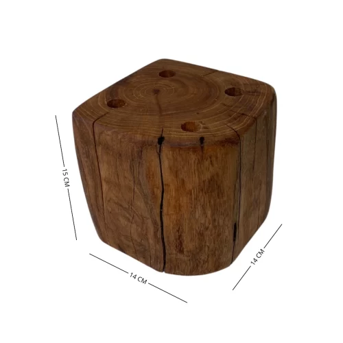 Wooden umbrella stand - Image 7