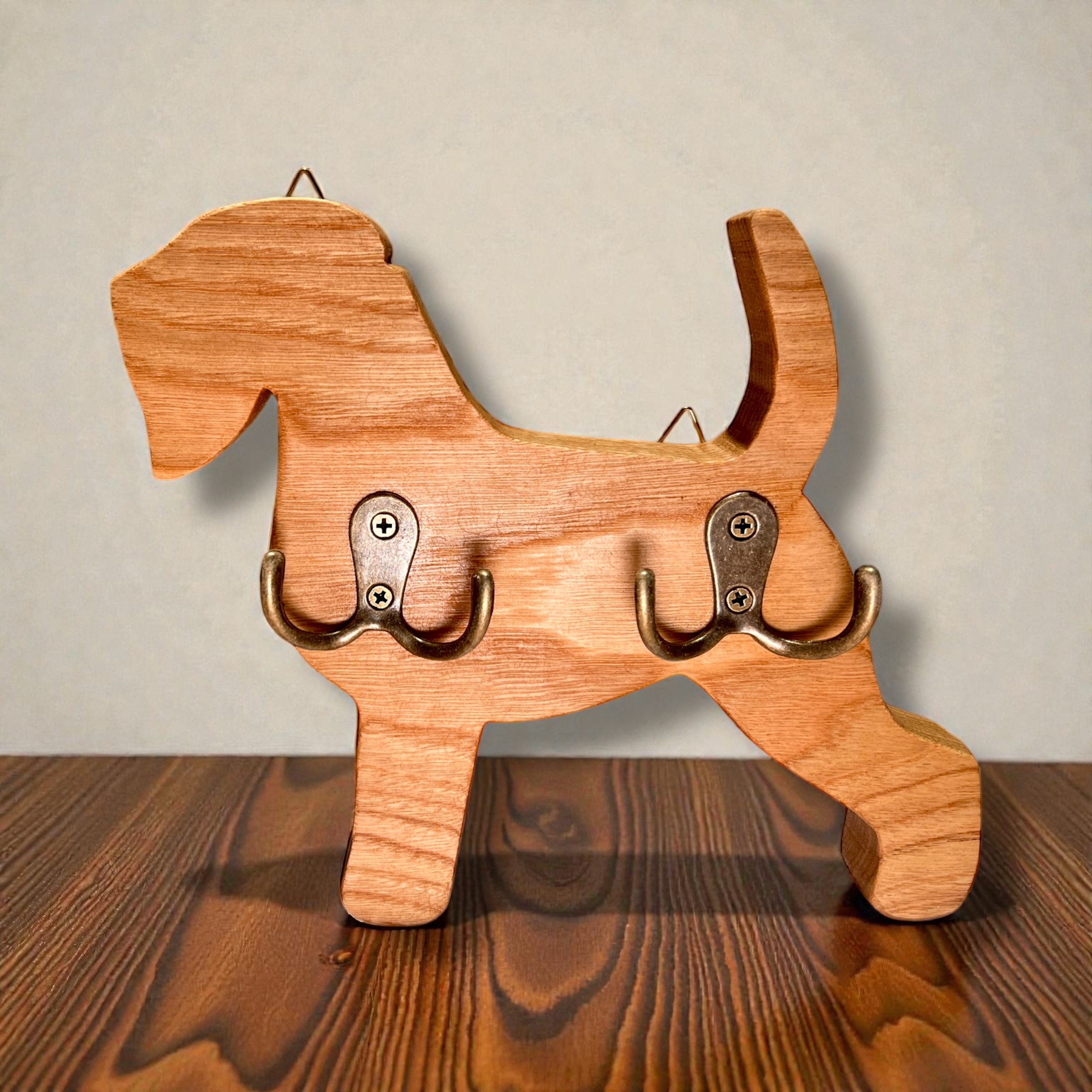 CHOP SUEY! - APPENDIAPPENDI E PORTAGUINZAGLI DA PARETE IN LEGNO SECOLARE CONFIGURABILE - SU ORDINAZIONE - immagine 2
