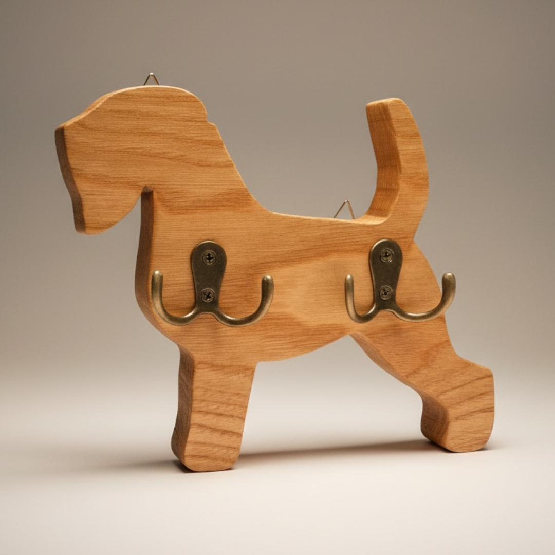 CHOP SUEY! - APPENDIAPPENDI E PORTAGUINZAGLI DA PARETE IN LEGNO SECOLARE CONFIGURABILE - SU ORDINAZIONE - immagine 4