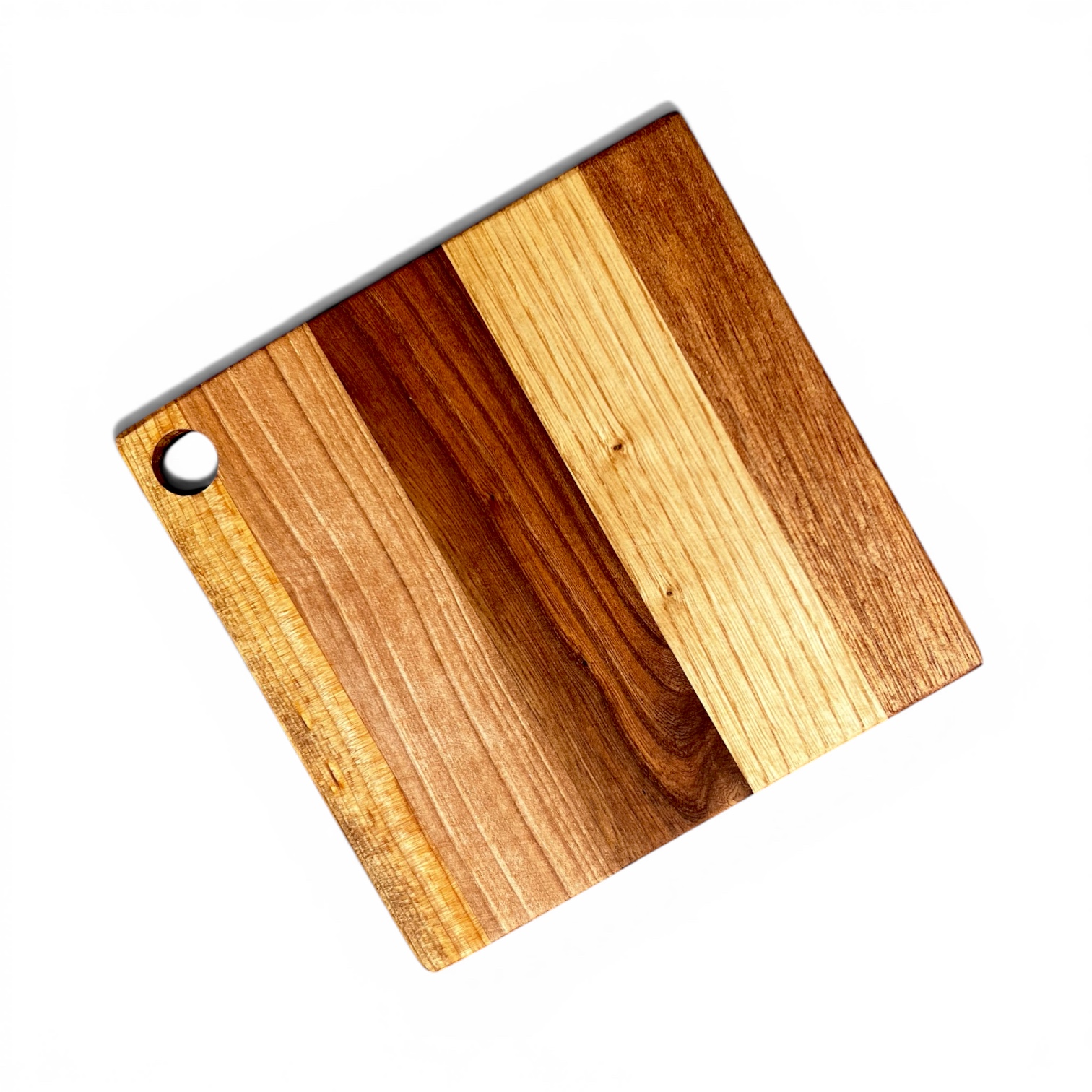 WOODSTOCK ATTITUDE - TAGLIERE IN LEGNO ANTICO MISTO - PEZZO UNICO - immagine 2