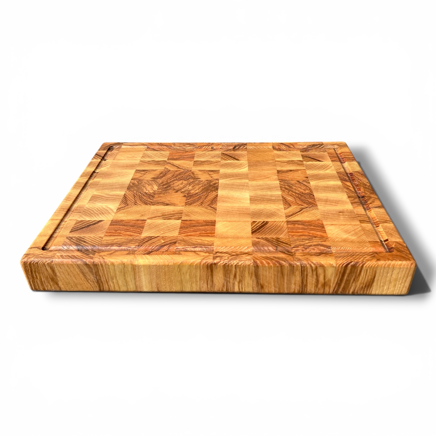 ENTER SANDMAN - TAGLIERE DI TESTA IN LEGNO DI CASTAGNO ANTICO - PEZZO UNICO - immagine 3