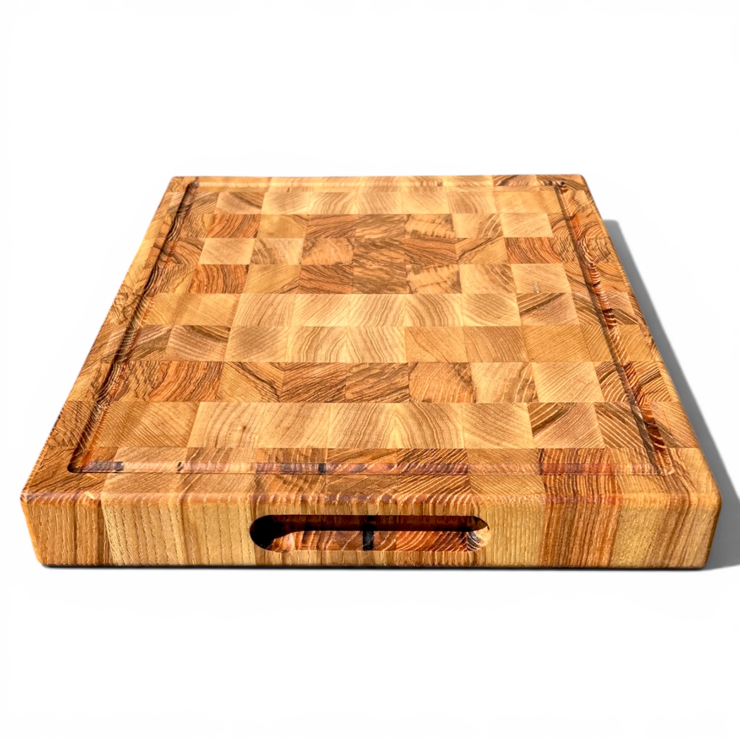 ENTER SANDMAN - TAGLIERE DI TESTA IN LEGNO DI CASTAGNO ANTICO - PEZZO UNICO - immagine 4