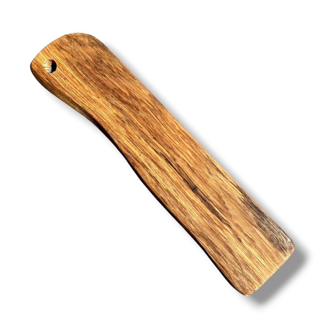 ACE OF SPADES - TAGLIERE MONOLITICO IN LEGNO DI QUERCIA ANTICA SECOLARE - PEZZO UNICO - immagine 2