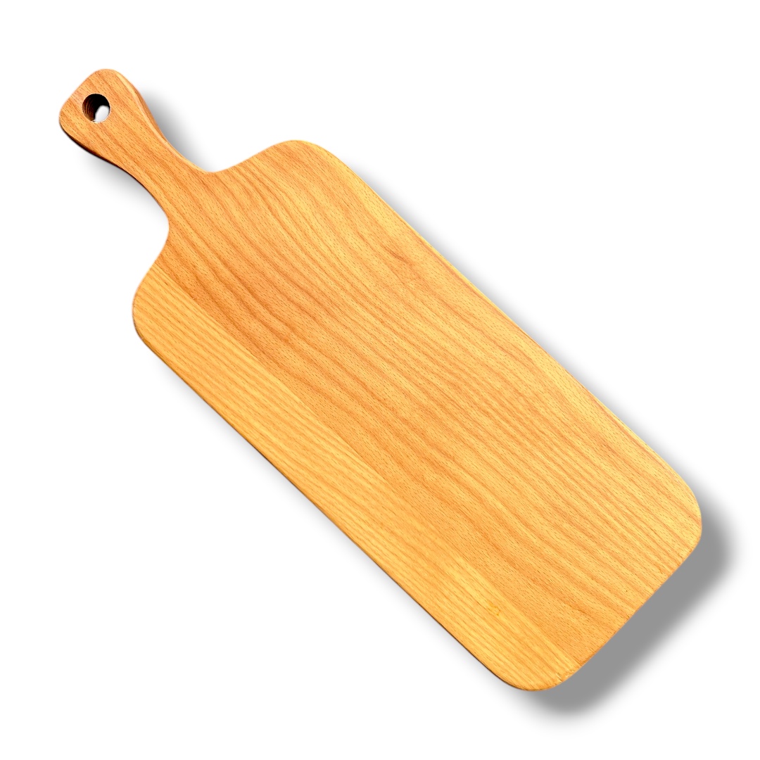 ROCK YOU LIKE A HURRICANE - TAGLIERE MONOLITICO IN LEGNO DI FAGGIO ANTICO SECOLARE - PEZZO UNICO - immagine 2